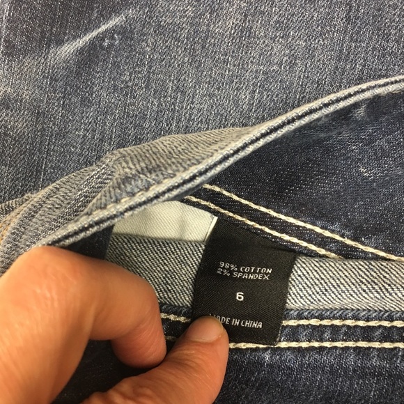 Victoria Secret  London Jeans Sz 6 - Picture 3 of 6